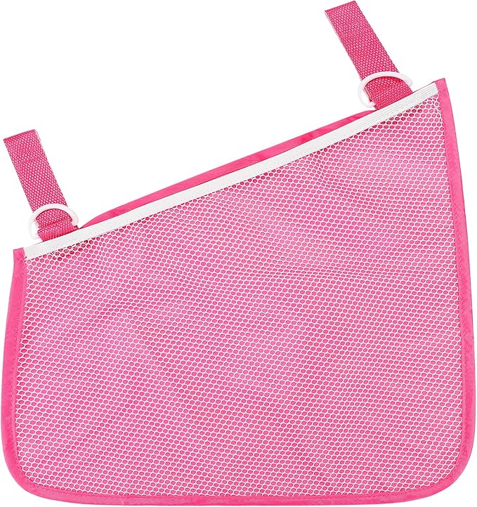Accmor Universal Stroller Organizer, Side Sling Stroller Organizer, Mesh Cargo Net Stroller Storage Caddy Accessories, Stroller Bag Accessories Fits for Uppababy, Nuna, Baby Jogger, Doona Strollers