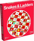 Pressman Snakes & Ladders Game, 2-4 Players, Ages 4 & Up, 5"