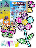 SunGemmers Suncatcher Gem Art for Kids, Summer Toys for Kids Ages 4-8, Great 6 Year Old Girl Gifts, Birthday Gift for Girls 5 6 7 8 9 10, Arts and Crafts for Kids Ages 6-8, Window Diamond Art Kit