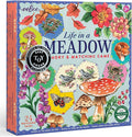 eeBoo: Memory and Matching Game - Life in a Meadow - 24 Pairs, Develops Recognition, Concentration, Memory & Vocabulary Skills, Age 3+
