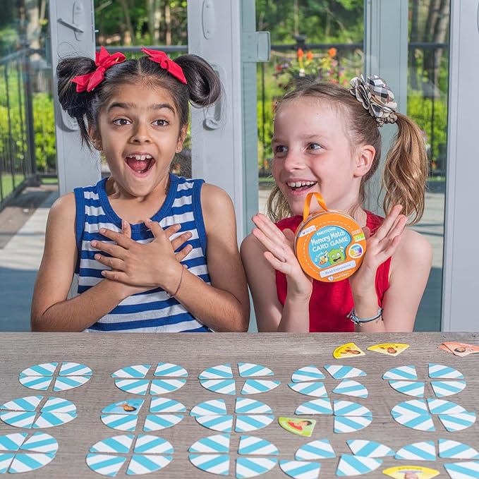 Open The Joy - Emotions Memory Match Card Game for Kids, Family Fun Educational Activity to Explore Feelings and Expressions - Ages 4 and Up