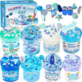 8 Pack Summer Butter Slime Kit for Girls and Boys,Party Favors Stretchy and Non-Sticky, Stress Relief Toy,Soft DIY Slime for Kids Birthday Gift Christmas Stocking Stuffers