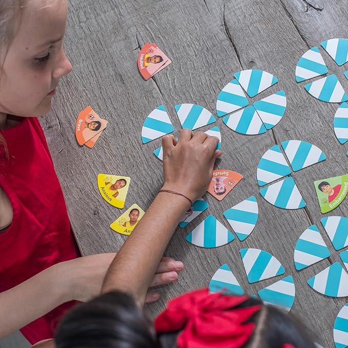 Open The Joy - Emotions Memory Match Card Game for Kids, Family Fun Educational Activity to Explore Feelings and Expressions - Ages 4 and Up