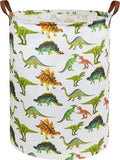 HIYAGON Dinosaur Kids Laundry Hamper Baby Laundry Basket Cute Kids Hamper Toy Storage Bin Boys Hamper and Girls Dinosaur Room Decor(Toy Dinosaur)