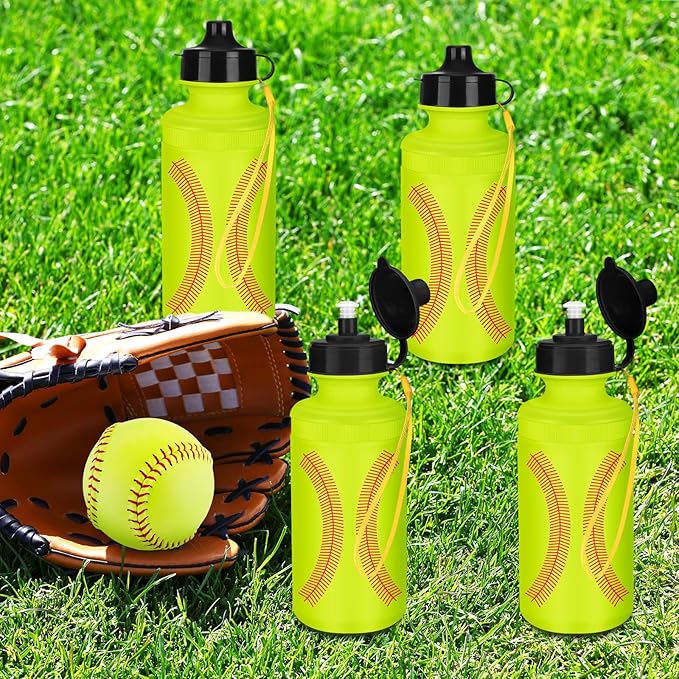 Zubebe 36 Pcs Sports Water Bottles Bulk Squeeze Reusable Bpa-free Plastic Water Bottles End of the Year Gifts Summer Gifts for Students School Travel Hiking Cycling Event Team Gift
