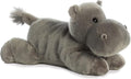 Aurora® Adorable Flopsie™ Howie Hippo™ Stuffed Animal - Used to Create Imaginative Play Adventures - Perfect for Birthdays, Kids and Adults, All Ages - Gray 12 Inches