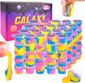 102 Pack Squishy Bulk Galaxy Slime Kit, Party Favors for Kids Slime Cup Bulk DIY Stress Relief Putty Toy Stretchy & Non-Sticky Valentine Day Birthday Goodie Bag Stuffer Classroom Reward for Girls Boys