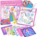 JoyCat Paint with Water Coloring Books, Art & Craft Activity, Princess No Mess Art for Kids Ages 4-8, Craft Kits & Supplies, DIY Creative Activity, Gifts for Girls & Boys